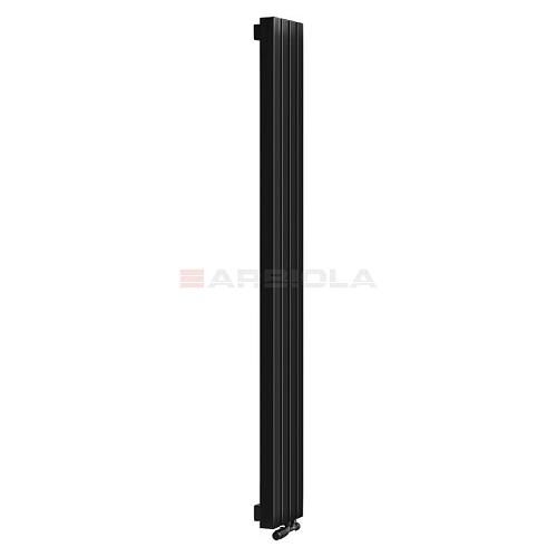Arbiola Mono V 1500-60-04 секции черный вертикальный радиатор c нижним подключением