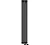 КЗТО QUADRUM 30 V 2- 1750-6 U RALTP26X-M215249005 Радиатор (структурный шелк черный) с нижним подключением