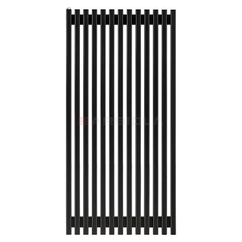 Arbiola Compact H 1000-63-13 секции черный вертикальный радиатор c боковым подключением