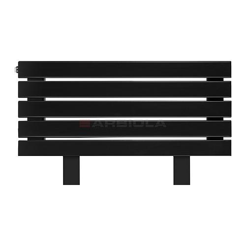 Arbiola Gorizont Liner HZ 750-36-05 секции черный горизонтальный радиатор c боковым подключением с ножками