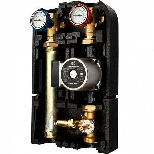 Stout Насосная группа со смесителем 1"с насосом Grundfos UPSO 25-65