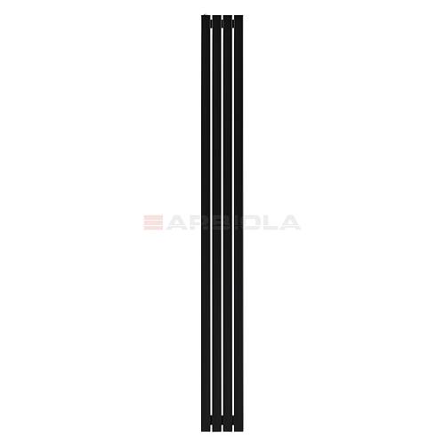 Arbiola Mono H 2500-60-04 секции черный вертикальный радиатор c боковым подключением