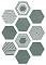 ITT Ceramic Pier17 Turquoise 23,2X26,7 см Напольная плитка