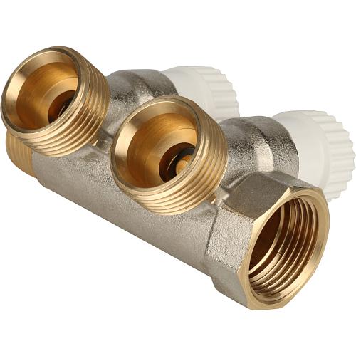 SMB 6851 343402 Stout Коллектор распределительный 3/4", 2 отвода 3/4"ЕК