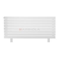 Arbiola Gorizont Liner HZ 1200-36-08 секции белый горизонтальный радиатор c боковым подключением с ножками