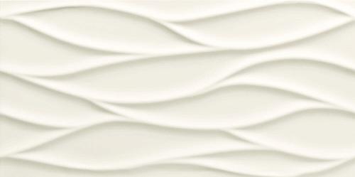 Tubadzin All in White STR 3 29,8x59,8 см Настенная плитка