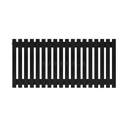 Arbiola Ritmo H 600-40-18 секции черный вертикальный радиатор c боковым подключением