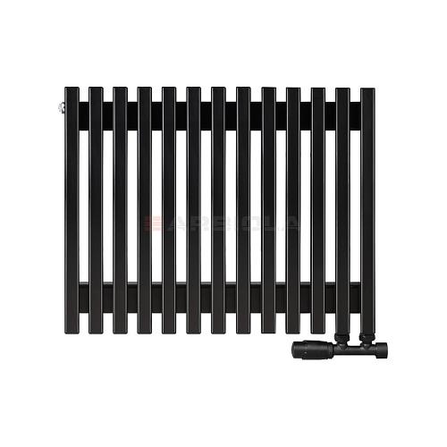 Arbiola Compact V 500-63-13 секции черный вертикальный радиатор c нижним подключением