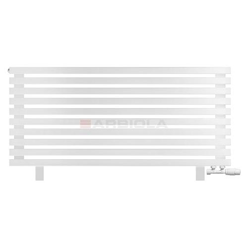 Arbiola Gorizont Ritmo VZ 1250-40-10 секций белый горизонтальный  радиатор c нижним подключением (на ножках)