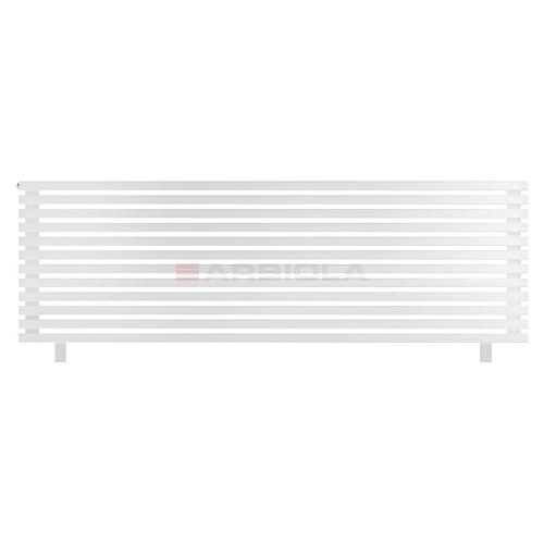 Arbiola Gorizont Ritmo HZ 2200-40-12 секций белый горизонтальный  радиатор c боковым подключением (на ножках)