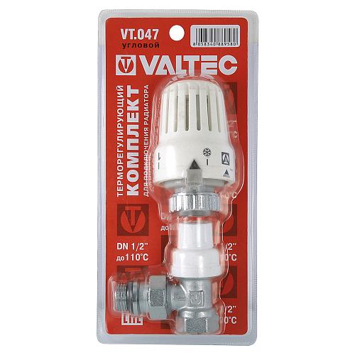 Valtec 1/2" Терморегулятор радиаторный угловой