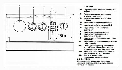 BAXI SLIM 1.300 FiN 5E напольный одноконтурный газовый котел