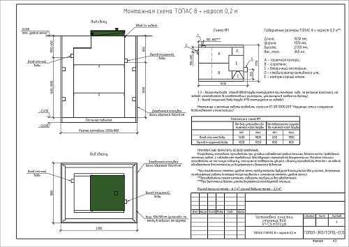 Топас 8 Канализация для дачи Септик