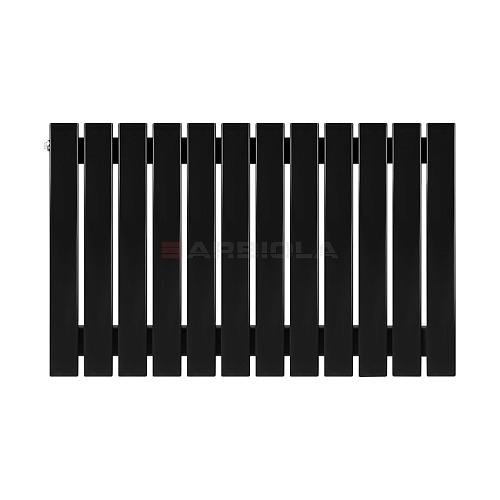 Arbiola Mono H 600-60-12 секции черный вертикальный радиатор c боковым подключением