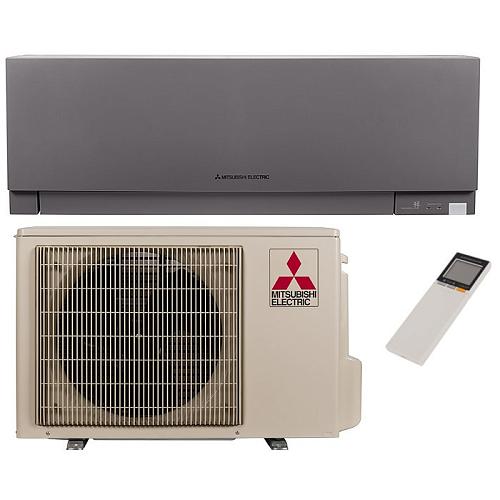 Настенные сплит-системы Mitsubishi Electric MSZ-EF25VES/ MUZ-EF25VE (silver) Design Inverter