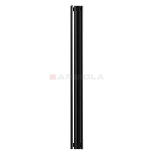 Arbiola Iris 42 H 2200-42-04 секции черный вертикальный радиатор c боковым подключением