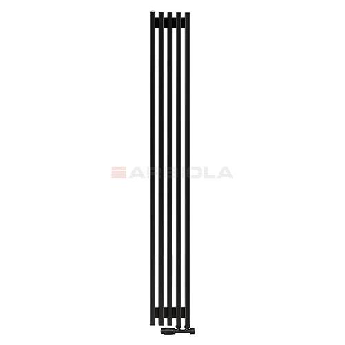 Arbiola Compact V 1800-63-05 секции черный вертикальный радиатор c нижним подключением