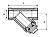 Danfoss Y666 DN25 (149B5275) Фильтр сетчатый с внутренней резьбой