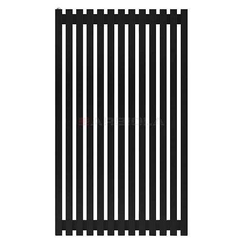  Arbiola Ritmo H 1200-40-13 секции черный вертикальный радиатор c боковым подключением