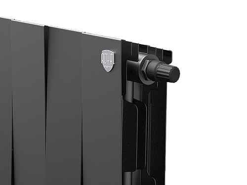 Royal Thermo  Piano Forte Noir Sable VDR 200/12 секции БиМеталлический радиатор