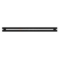 Arbiola Gorizont Ritmo H 1200-40-02 секции чёрный горизонтальный  радиатор c боковым подключением