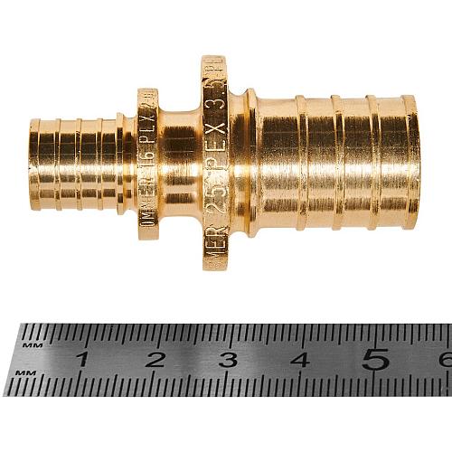 ROMMER Муфта соединительная переходная 25х16 для труб из сшитого полиэтилена осевая