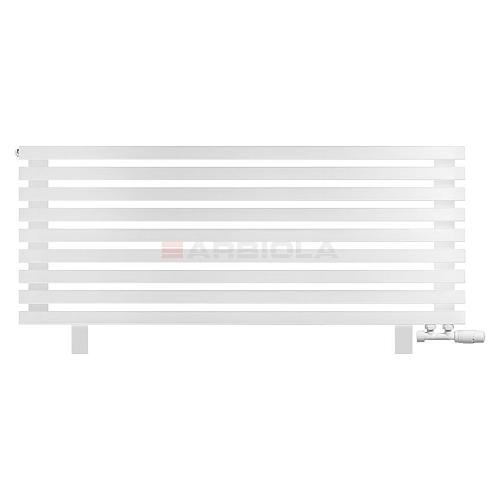 Arbiola Gorizont Ritmo VZ 1200-40-09 секций белый горизонтальный радиатор c нижним подключением (на ножках)