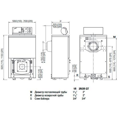 Sime Rondo 2R 10 OF Газовый напольный одноконтурный котел