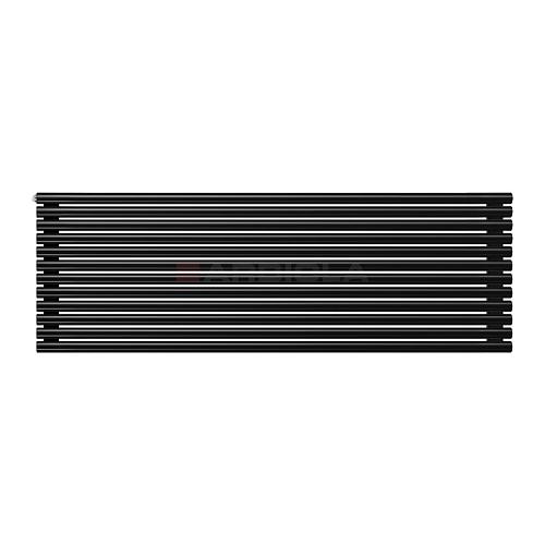 Arbiola Gorizont Iris H 1800-42-12 секции черный горизонтальный радиатор c боковым подключением