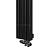 Arbiola Mono V 2200-60-13 секции черный вертикальный радиатор c нижним подключением