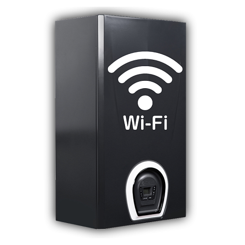 Federica Bugatti 24В VARME Black Котел газовый 1 контурный с дисплеем встроенным WI-FI модулем, датчиком бойлера 
