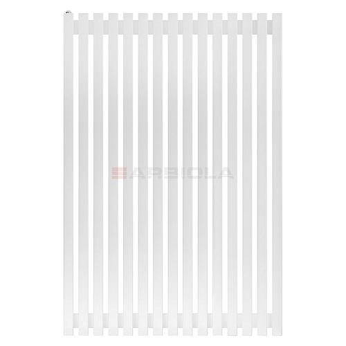  Arbiola Ritmo H 1200-40-15 секции белый вертикальный радиатор c боковым подключением