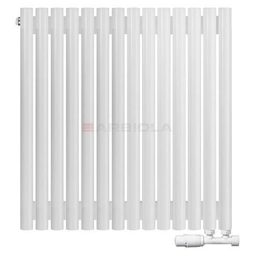 Arbiola Iris 42 V 700-42-14 секции белый вертикальный радиатор c нижним подключением