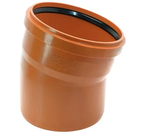 Ostendorf KGB Отвод 200x15° для наружной канализации