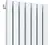 КЗТО QUADRUM 30 V 1-1750-12 R RAL1T104S9016 Радиатор (белый муар) с нижним подключением