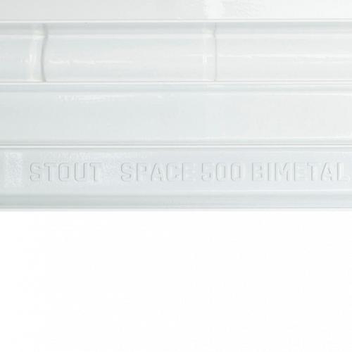 Stout Space 500 -12 секции секционный биметаллический радиатор
