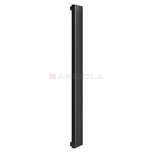 Arbiola Compact H 2200-63-10 секции черный вертикальный радиатор c боковым подключением