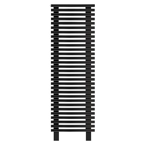 Arbiola Gorizont Compact HZ 600-63-30 секции черный горизонтальный радиатор c боковым подключением с ножками