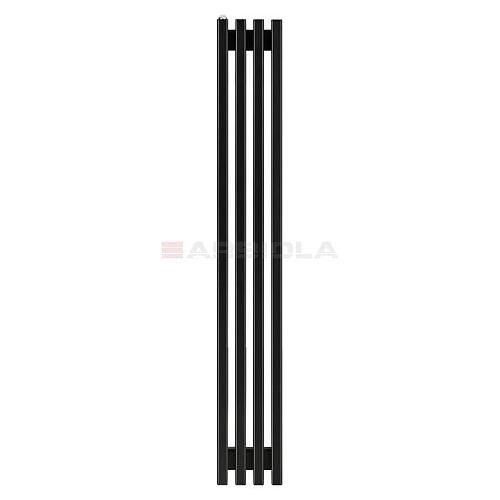 Arbiola Compact H 1000-63-04 секции черный вертикальный радиатор c боковым подключением