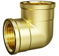 Углы 90° внутренняя резьба равнопроходные латунь Углы 90° внутренняя резьба равнопроходные латунь