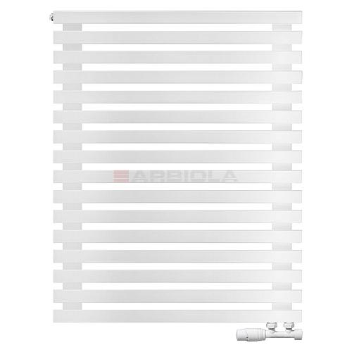 Arbiola Ritmo Gorizont V 1000-40-16 секций белый горизонтальный радиатор c нижним подключением