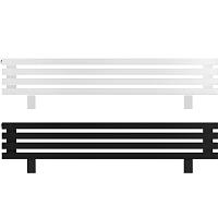 Стальные трубчатые радиаторы с боковой подводкой Arbiola Gorizont Ritmo HZ c ножками