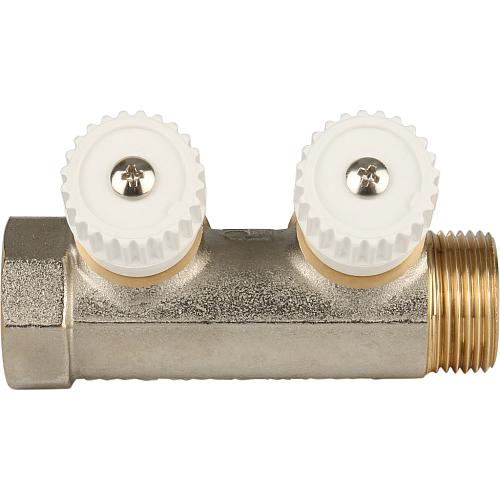 SMB 6851 343402 Stout Коллектор распределительный 3/4", 2 отвода 3/4"ЕК
