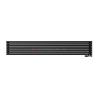 Arbiola Gorizont Iris V 2500-42-08 секции черный горизонтальный радиатор c нижним подключением