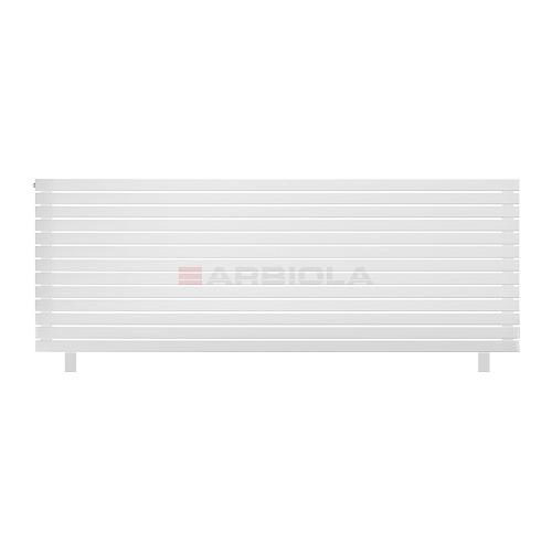 Arbiola Gorizont Liner HZ 2500-36-13 секции белый горизонтальный радиатор c боковым подключением с ножками